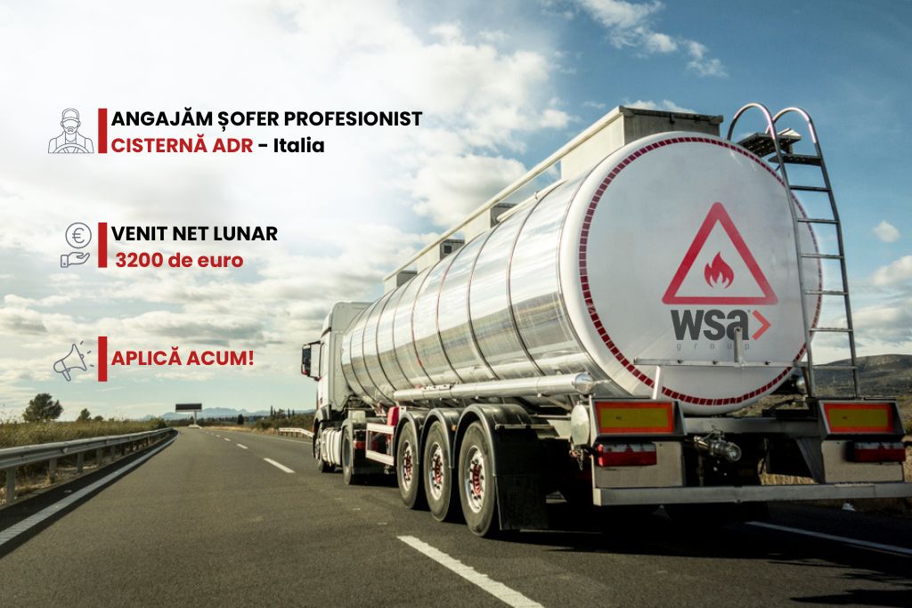 Sofer Profesionist Cisternă ADR. Angajam in Ravenna, Italia.